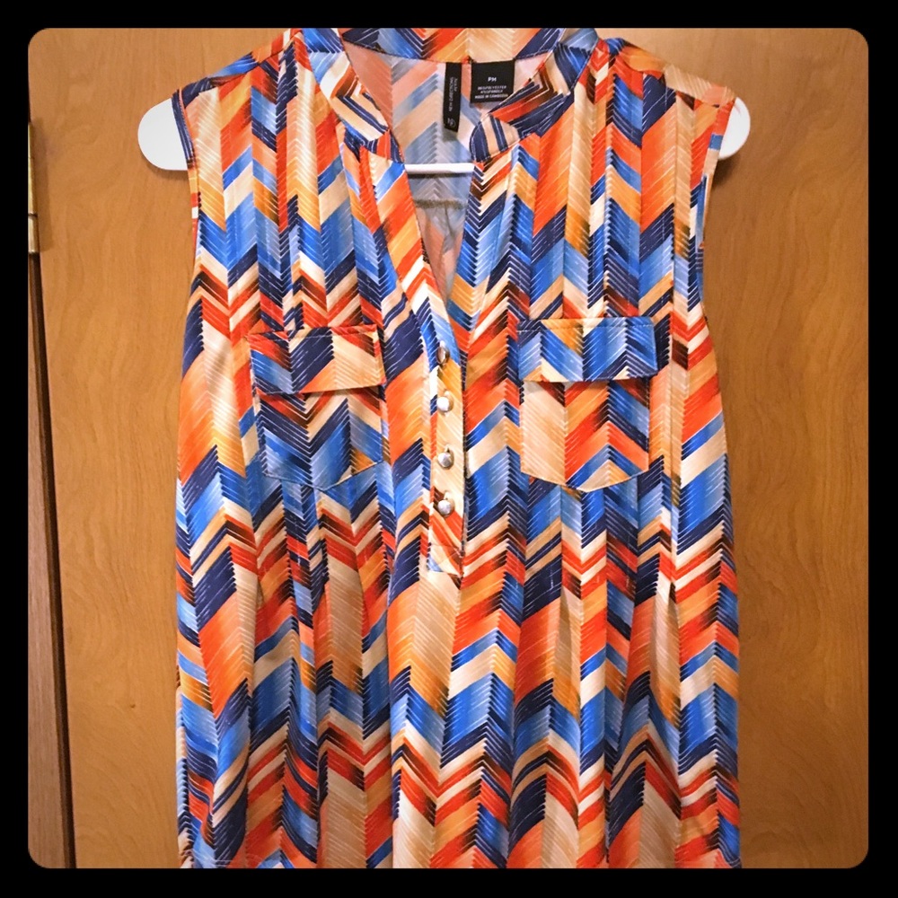 👠 Fantic Design Sleeveless Blouse